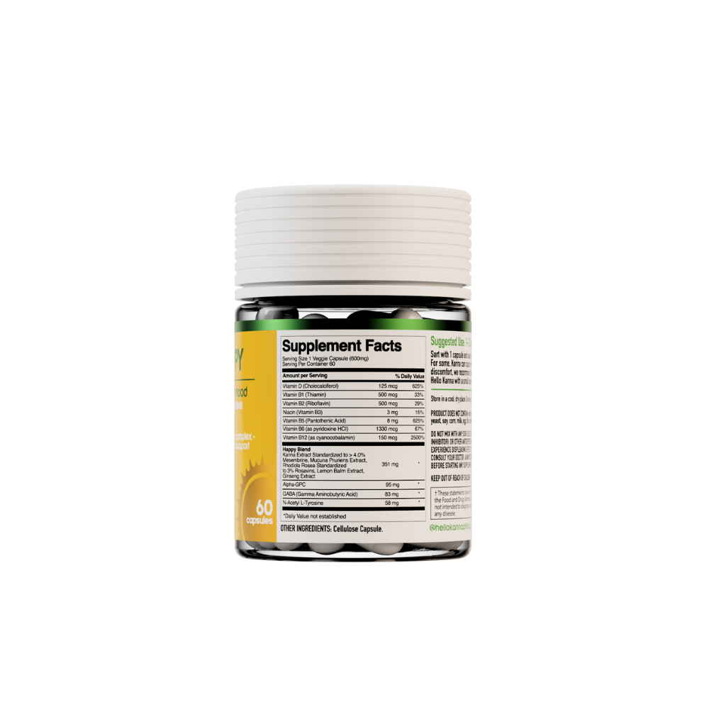 Hello Happy - Natural Support for Elevated Mood and Energy